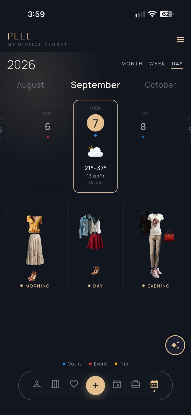 Day screen