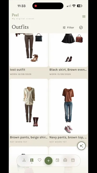 Poster of the Outfits tour clip, page 1