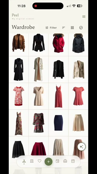 Poster of the Wardrobe tour clip, page 5: an item’s page